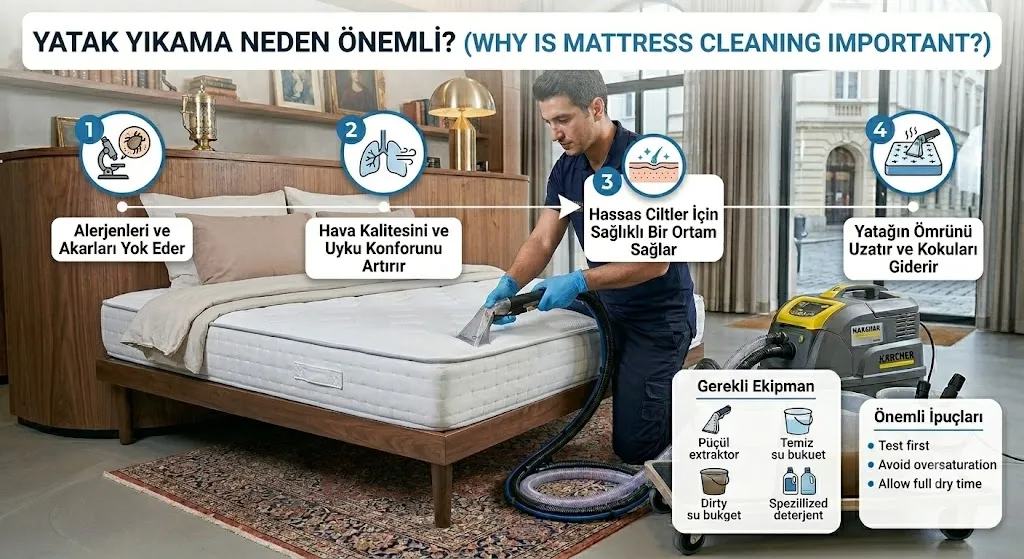 Eryaman Yatak Yıkama Neden Önemli?